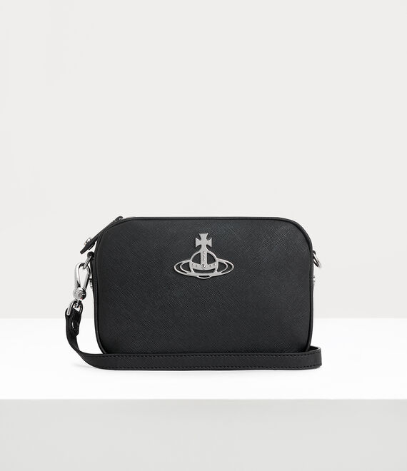 Vivienne Westwood Anna Camera Bag in BLACK